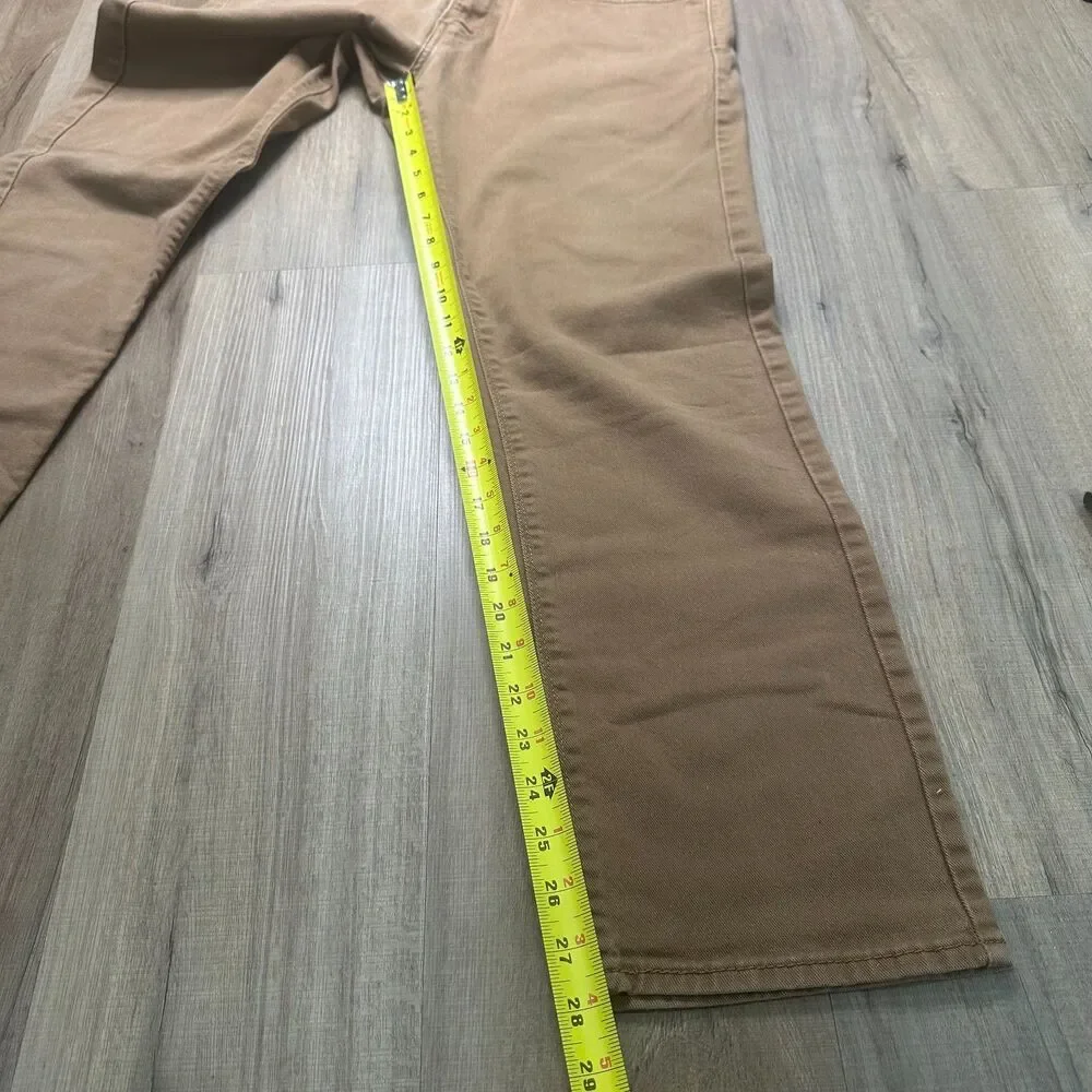 Levi's Strauss & Co. Denizen 232 Slim Straight Fit Men's 34x30 Brown Jeans